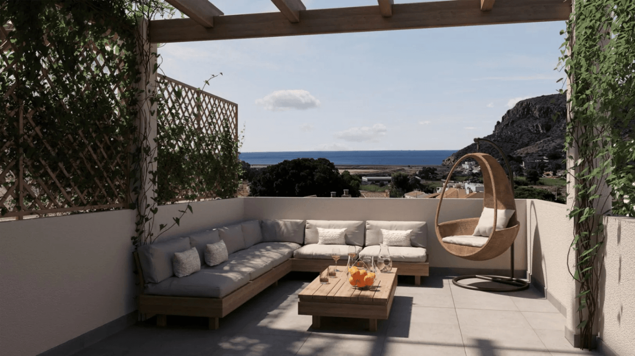 Duplex te verkoop in Portman, Murcia
