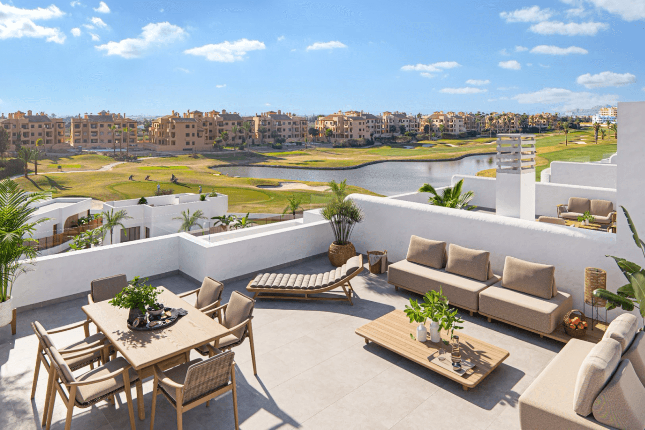 DRIE SLAAPKAMER APPARTEMENT MET TERRAS EN SOLARIUM