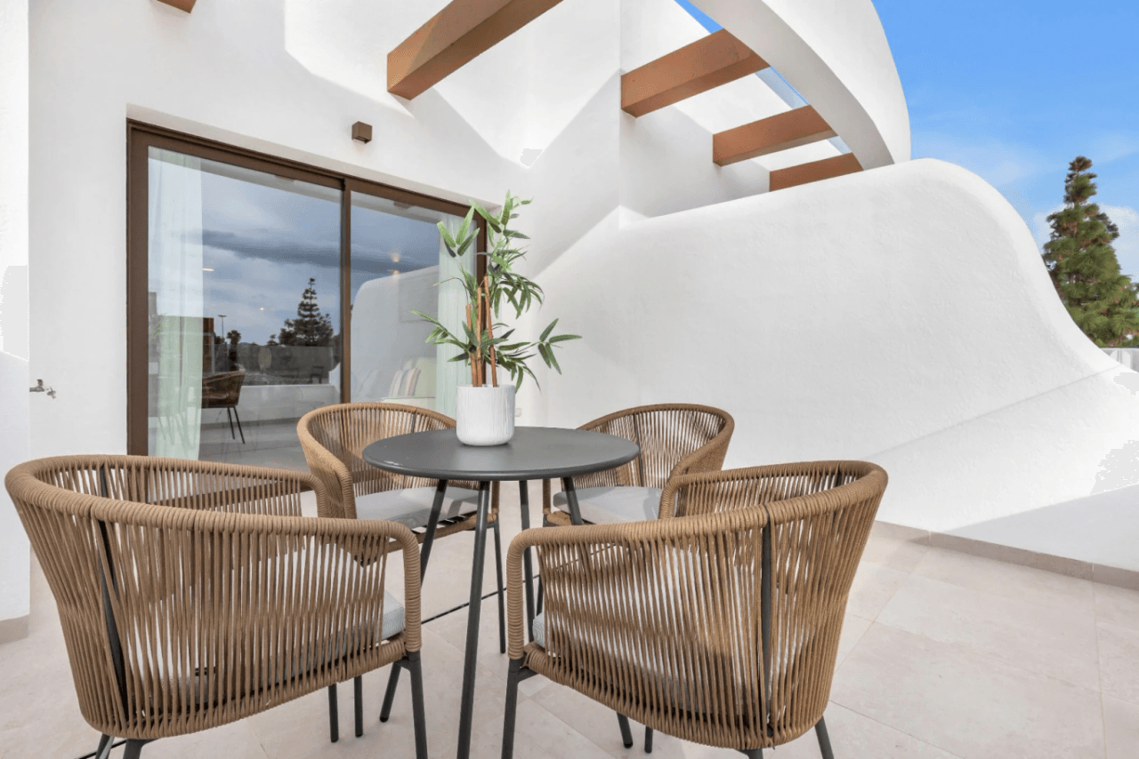 DRIEKAMERAPPARTEMENT MET TERRAS